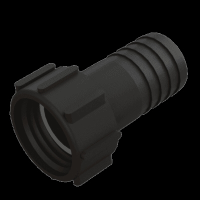 Adapter til palletank, 2" slangestuds