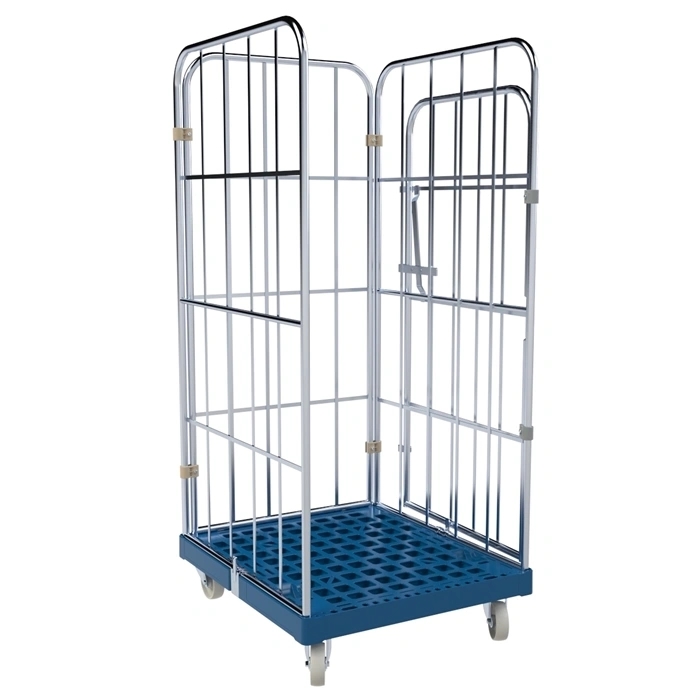 Transportbur, lukket bund, 724x815x1650 mm, billede 1