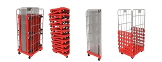 Kompakt transportbur m/klipssystem 720x810x1840 mm, billede 5