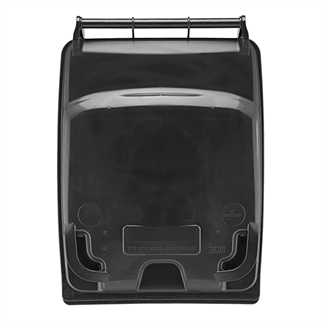 Affaldscontainer 360 L, grå, billede 3