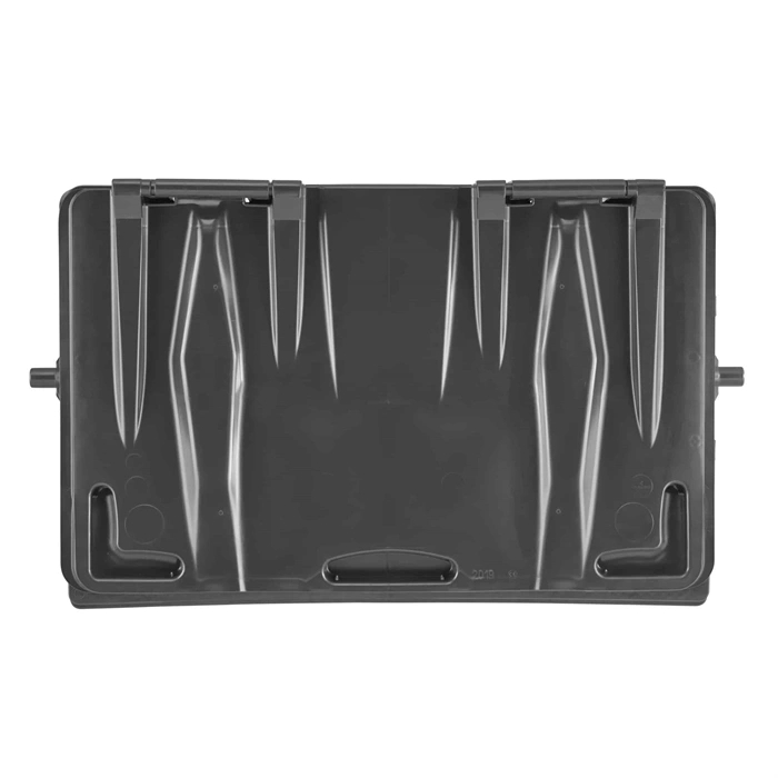 Affaldscontainer 660 L, grå, billede 1