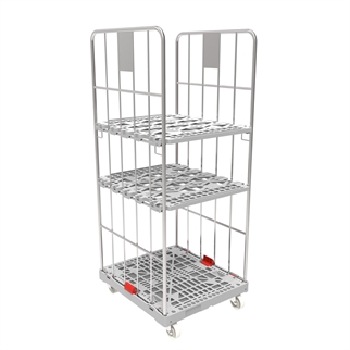 Kompakt transportbur m/klipssystem 720x810x1840 mm, billede 2