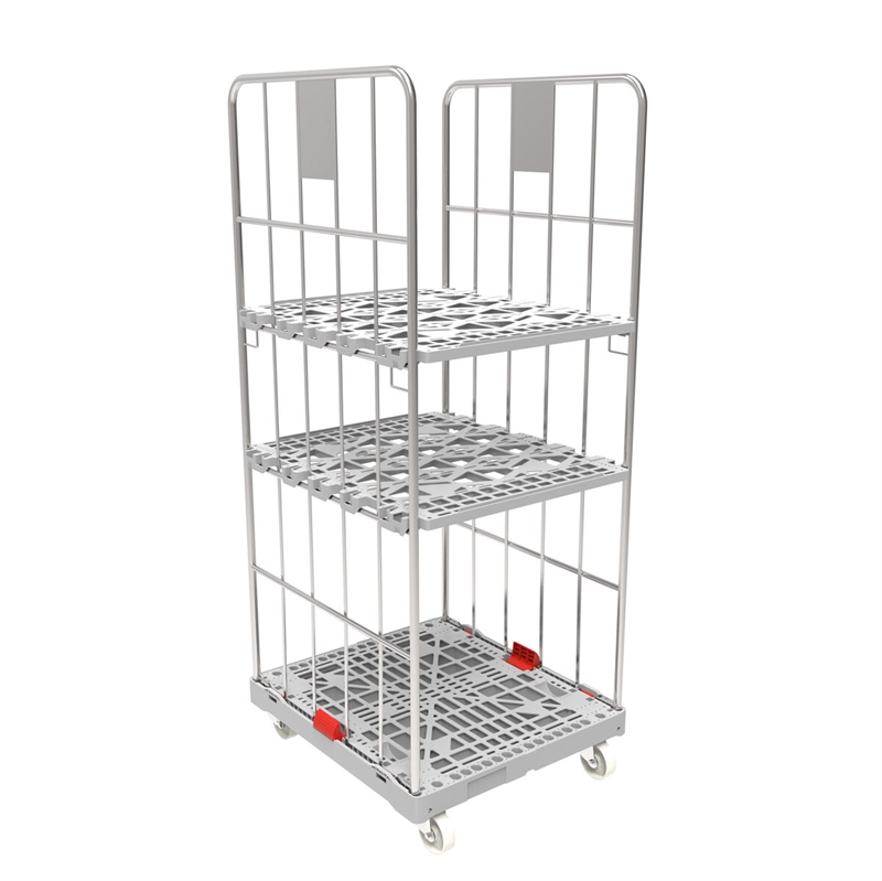Kompakt transportbur m/klipssystem 720x810x1840 mm, billede 2