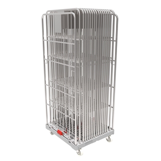 Kompakt transportbur m/klipssystem 720x810x1840 mm, billede 7
