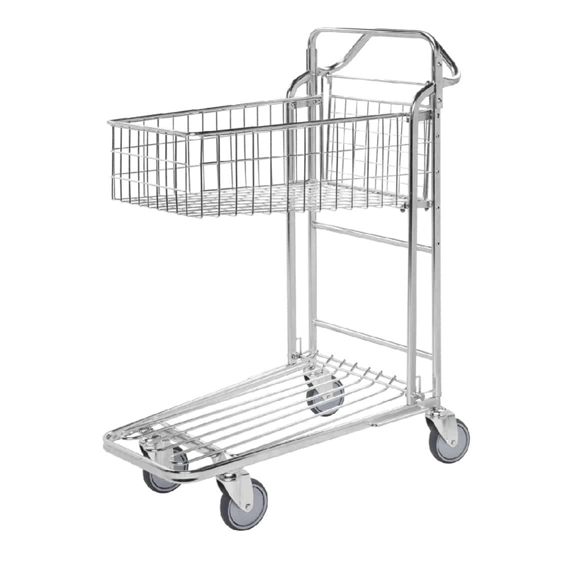 Elforzinket indkøbsvogn, 980x530x1210
