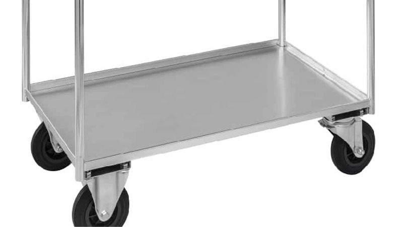 Elforzinket rullevogn, hyldekant, 1080x450x1000 mm, billede 2