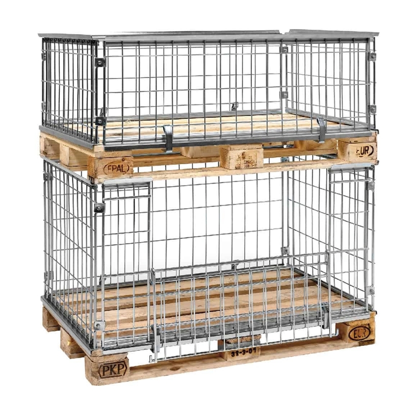 Gitterlåg til EUR pallebur, 1120x715x10 mm, billede 2