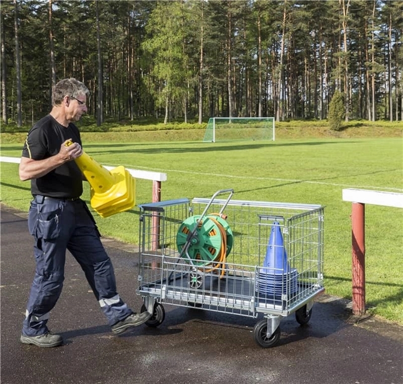 Pallebur til europalle m port på siden, 1220x820x640 mm, billede 1