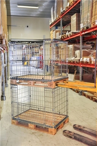 Pallebur til europalle m port på siden, 1220x820x870 mm, billede 1