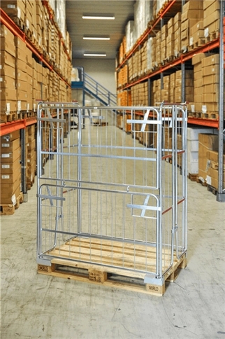 Pallebur til europalle, 1200x800x1800 mm, billede 1