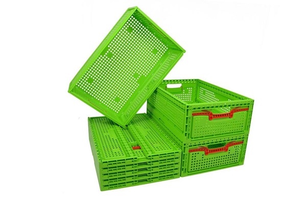 Foldekasse, frugtkasse, 600x400x200 mm, billede 1