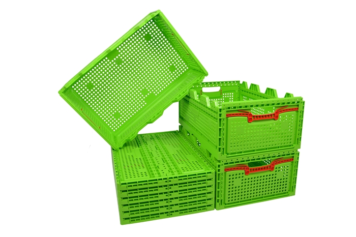 Foldekasse, frugtkasse, 600x400x240 mm, billede 2
