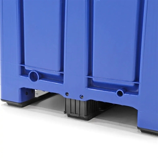 Pallekar 670 L, 120x100x79, 3 meder, Model FP - Blå, billede 2