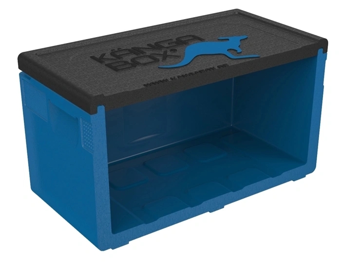 Termokasse proff 48 L, 600×400x330 mm, blå, billede 1