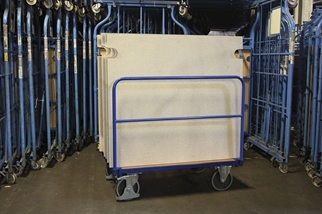 Premium pladevogn 500 kg, 1350x800x1040 (BxDxH), billede 1