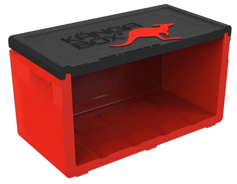 Termokasse proff 48 L, 600×400x330 mm, rød, billede 3