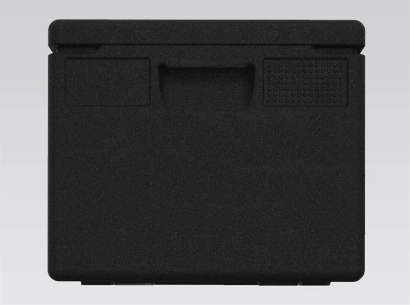 Termokasse proff 48 L, 600×400x330 mm, sort, billede 2